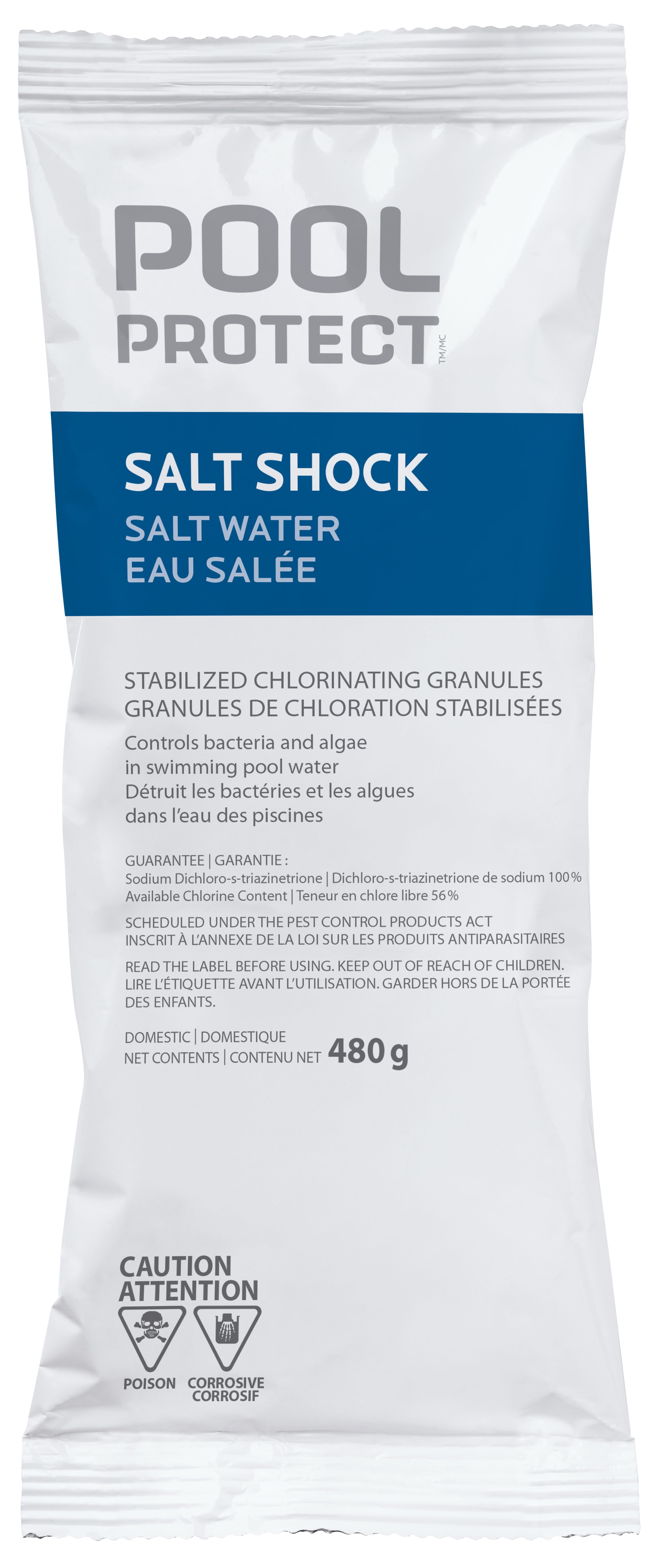 Pool Protect Salt Shock 480G Single